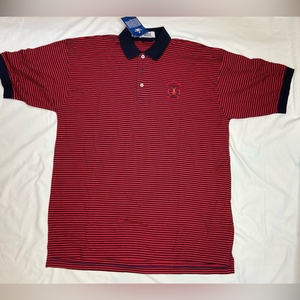NWT, St. Andrews Golf Wear shirt, short sleeve, stripes, size XL‎